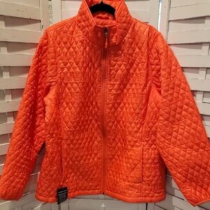 NWT Lands End Peach Primaloft Insulated Womens Jacket Size 1X